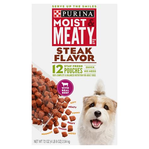 moist dog food pouches